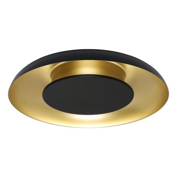 LED-plafondlamp PIATTINO LED/30W/230V 3000/4000/6000K Ø 40 cm zwart/goud