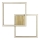 LED Plafondlamp RAMME LED/48W/230V mat eiken