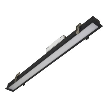 LED plafondlamp REDOM LED/24W/230V 4000K 60 cm zwart