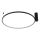LED plafondlamp RING S LED/34W/230V 3000/4000/6000K Ø 60 cm zwart