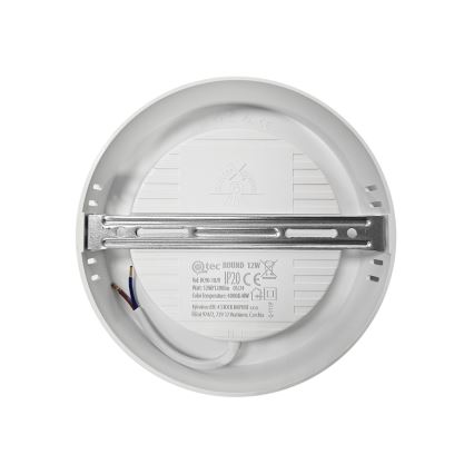 LED Plafondlamp ROUND LED/12W/230V 4000K diameter 16,7 cm wit