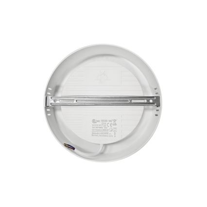 LED Plafondlamp ROUND LED/18W/230V 4000K diameter 21,5 cm wit