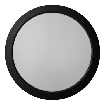 LED Plafondlamp ROUND LED/24W/230V 4000K diameter 28,8 cm zwart