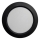 LED Plafondlamp ROUND LED/6W/230V 4000K diameter 12,1 cm zwart