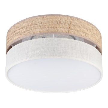 LED plafondlamp SIRJA BOHO LED/20W/230V 4000K Ø 35 cm beige/crème