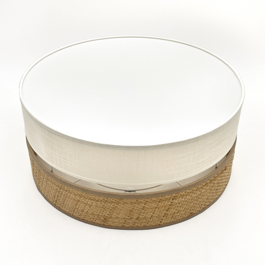 LED plafondlamp SIRJA BOHO LED/20W/230V 4000K Ø 35 cm beige/crème