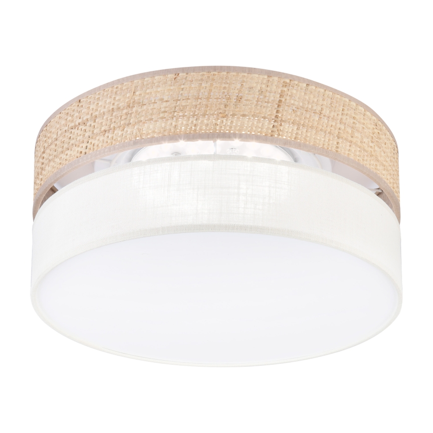 LED plafondlamp SIRJA BOHO LED/20W/230V 4000K Ø 35 cm beige/crème