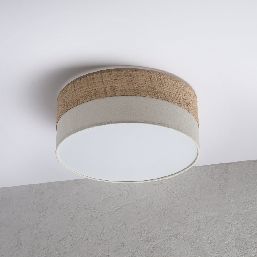 LED-plafondlamp SIRJA BOHO LED/20W/230V 4000K Ø 35 cm beige/crème