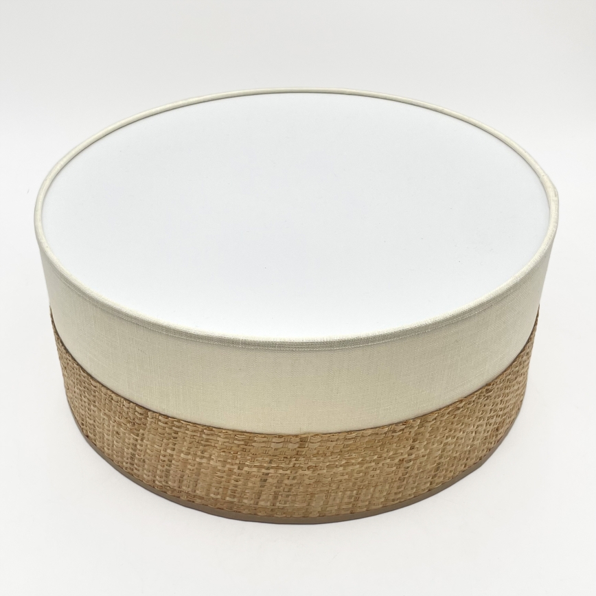 LED-plafondlamp SIRJA BOHO LED/20W/230V 4000K Ø 35 cm beige/crème