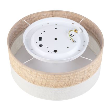 LED-plafondlamp SIRJA BOHO LED/20W/230V 4000K Ø 35 cm beige/crème