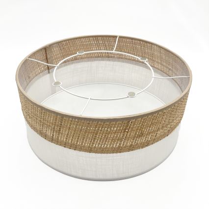 LED plafondlamp SIRJA BOHO LED/20W/230V 4000K Ø 35 cm beige/wit