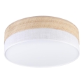 LED plafondlamp SIRJA BOHO LED/36W/230V 4000K Ø 45 cm beige/wit