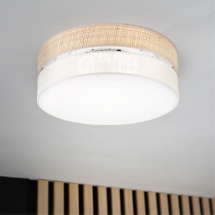 LED-plafondlamp SIRJA BOHO LED/36W/230V 4000K Ø 45 cm beige/crème