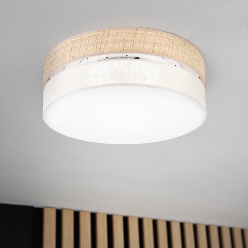 LED-plafondlamp SIRJA BOHO LED/36W/230V 4000K Ø 45 cm beige/crème