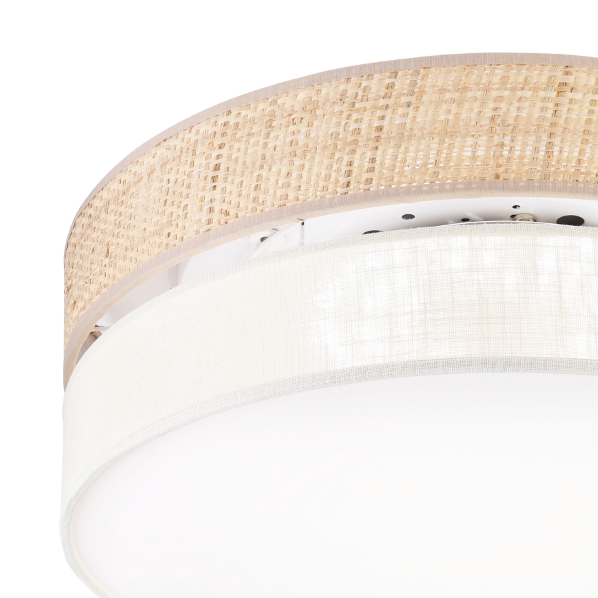 LED-plafondlamp SIRJA BOHO LED/36W/230V 4000K Ø 45 cm beige/crème