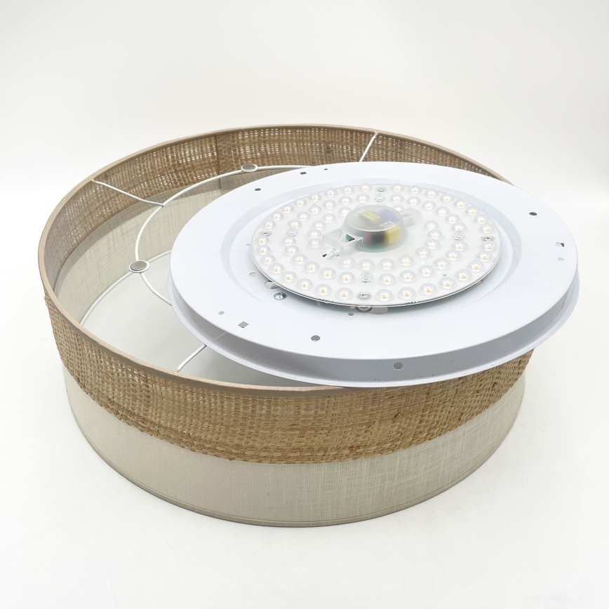 LED-plafondlamp SIRJA BOHO LED/36W/230V 4000K Ø 45 cm beige/crème