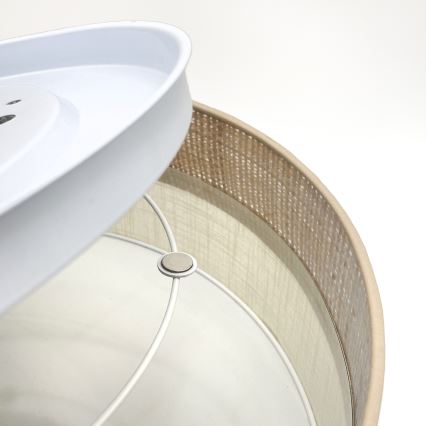 LED-plafondlamp SIRJA BOHO LED/36W/230V 4000K Ø 45 cm beige/crème