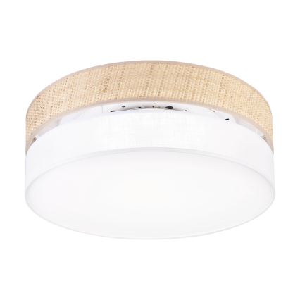 LED plafondlamp SIRJA BOHO LED/36W/230V 4000K Ø 45 cm beige/wit