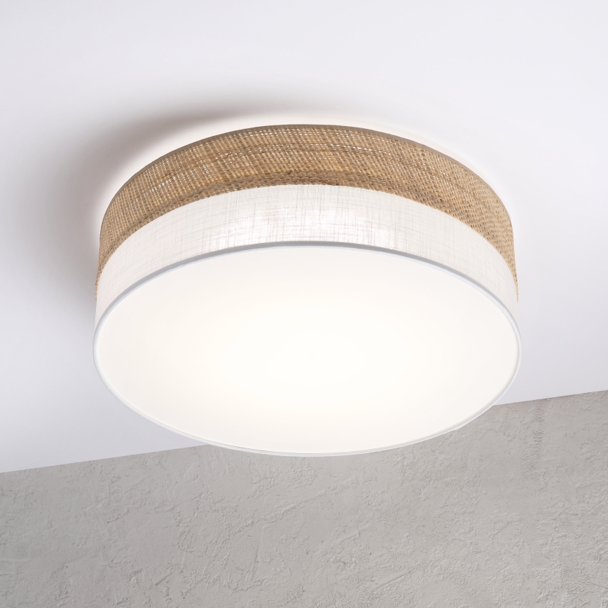 LED plafondlamp SIRJA BOHO LED/36W/230V 4000K Ø 45 cm beige/wit