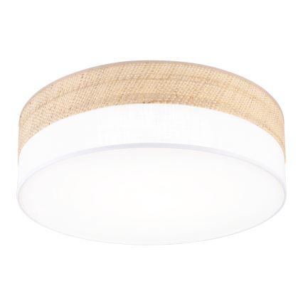 LED plafondlamp SIRJA BOHO LED/36W/230V 4000K Ø 45 cm beige/wit