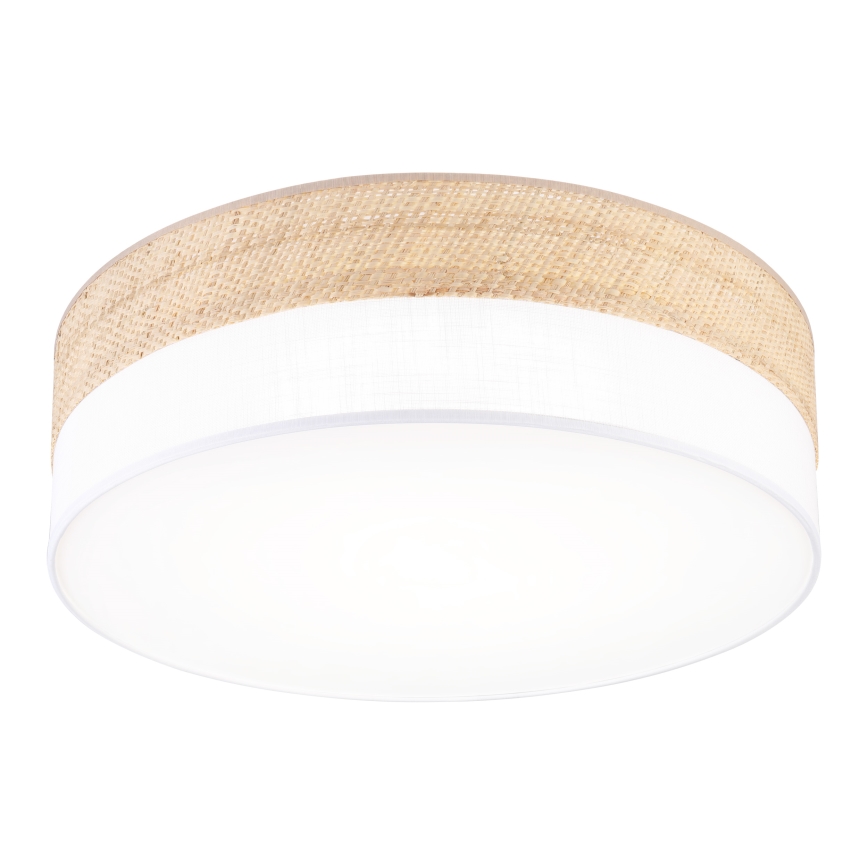 LED plafondlamp SIRJA BOHO LED/36W/230V 4000K Ø 45 cm beige/wit