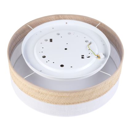 LED plafondlamp SIRJA BOHO LED/36W/230V 4000K Ø 45 cm beige/wit