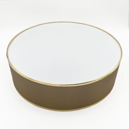 LED plafondlamp SIRJA LED/20W/230V 4000K Ø35 cm bruin/goud