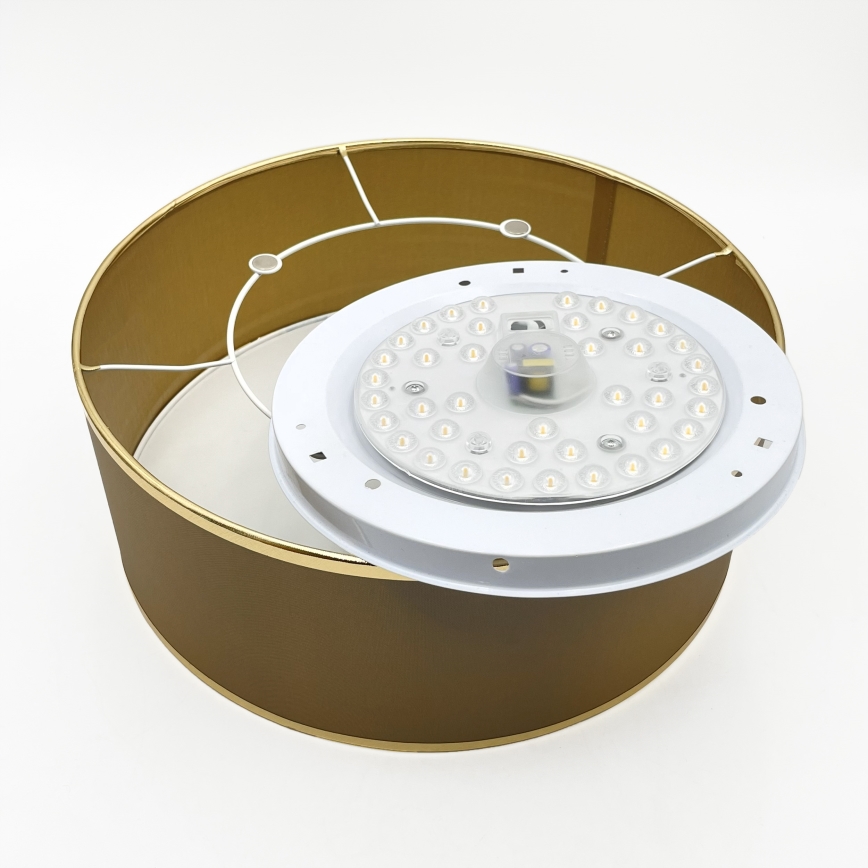 LED plafondlamp SIRJA LED/20W/230V 4000K Ø35 cm bruin/goud