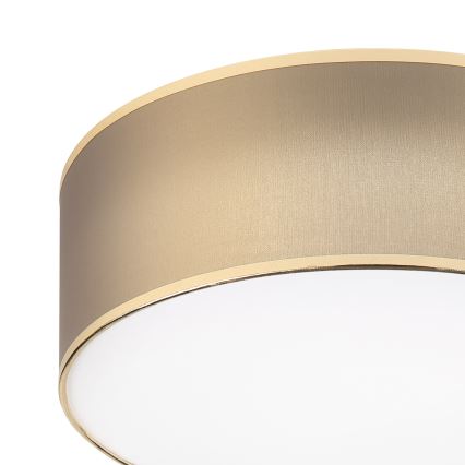 LED plafondlamp SIRJA LED/20W/230V 4000K Ø35 cm bruin/goud