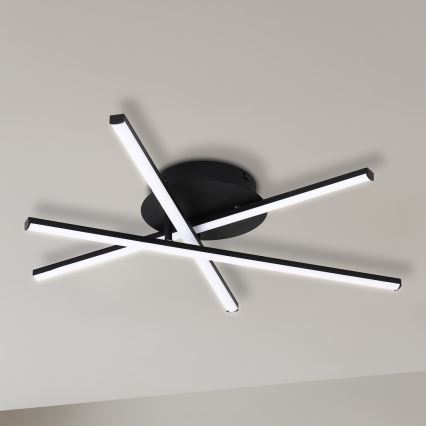 LED plafondlamp STICK LED/12W/230V zwart