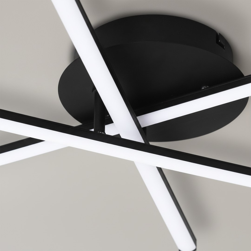 LED plafondlamp STICK LED/12W/230V zwart