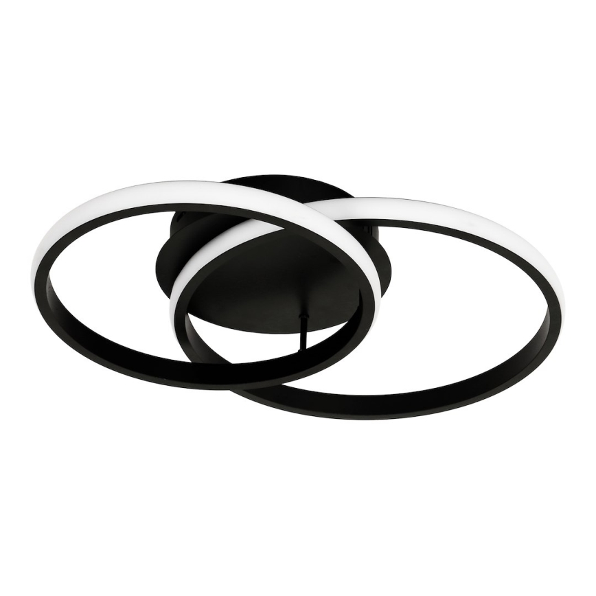 LED-plafondlamp TITANO LED/12W/230V zwart