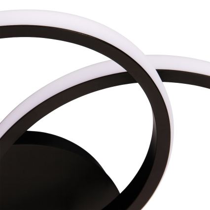 LED-plafondlamp TITANO LED/12W/230V zwart