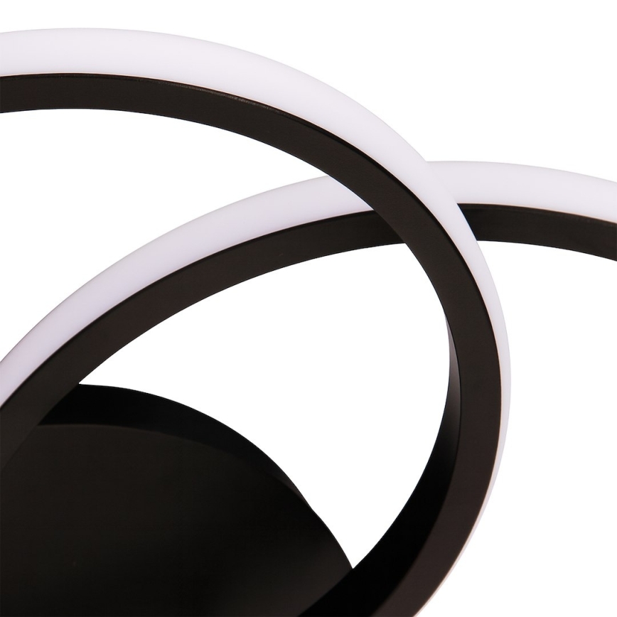 LED-plafondlamp TITANO LED/12W/230V zwart