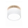 LED Plafondlamp TUBA LED/9W/230V wit/beige