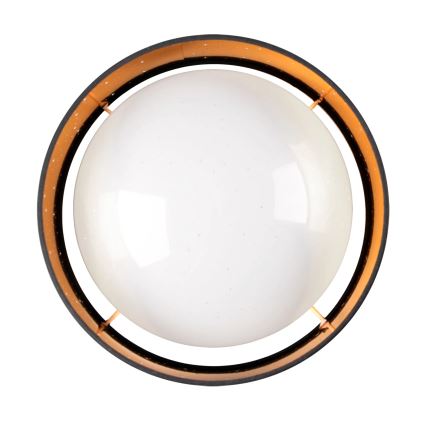LED Plafondlamp TULUZA LED/18W/230V diameter 32 cm zwart