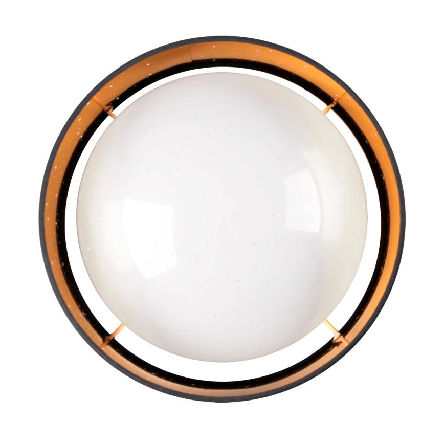 LED Plafondlamp TULUZA LED/18W/230V diameter 32 cm zwart