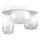 LED Plafondlamp VASO LED/12W/230V diameter 42 cm wit