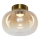 LED Plafondlamp VASO LED/4W/230V diameter 18 cm goud/gerookt
