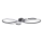 LED Plafondlamp VIOLIN LED/40W/230V zwart