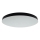 LED-plafondlamp voor badkamer FLUME LED/10W/230V Ø 22,5 cm IP44 zwart