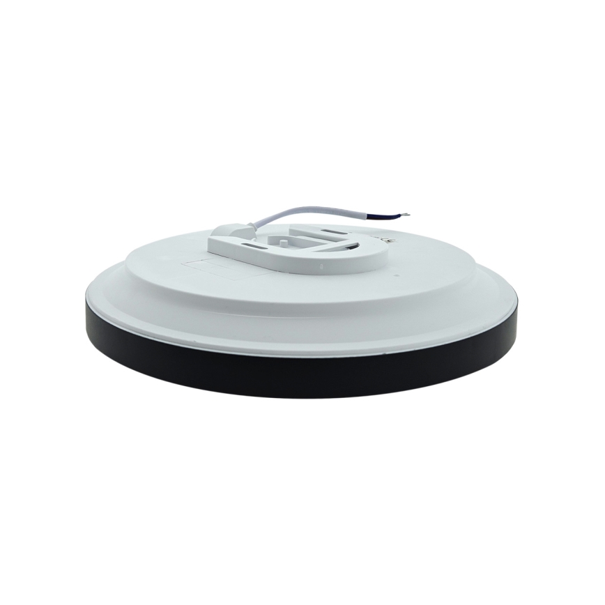 LED-plafondlamp voor badkamer FLUME LED/10W/230V Ø 22,5 cm IP44 zwart