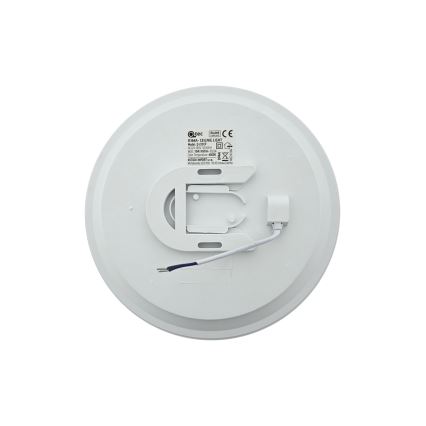 LED plafondlamp voor badkamer RIMA, 10 W, 230 V, Ø 22,5 cm, IP44, wit