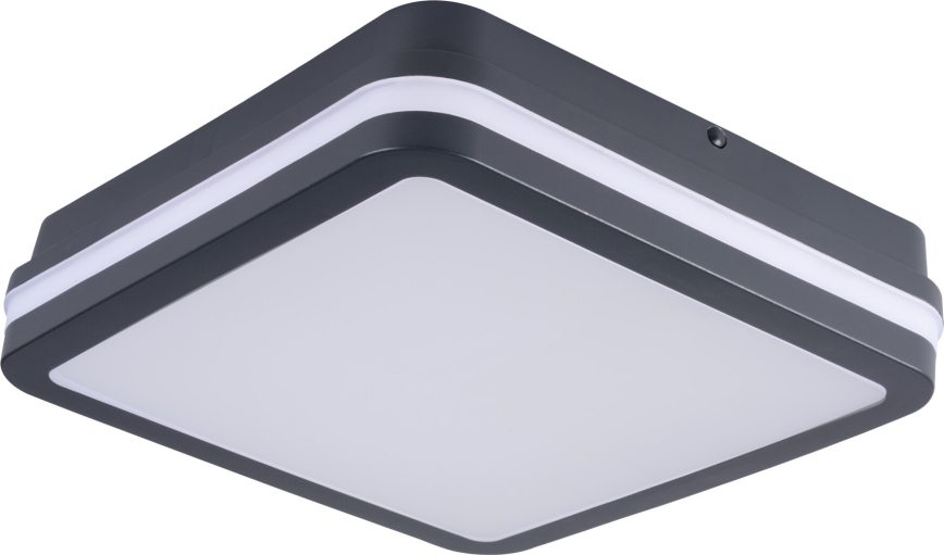LED Plafondlamp voor buiten BENO LED/12/18W/230V 3000/3500/4000K IP65 antraciet hoekig