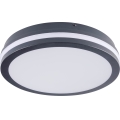 LED Plafondlamp voor buiten BENO LED/24/30W/230V 3000/3500/4000K IP65 antraciet rond