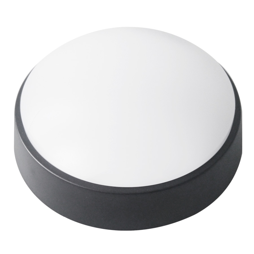 LED Plafondlamp voor buiten LED/14W/230V IP54 zwart