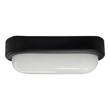 LED Plafondlamp voor buiten LED/15W/230V 4200K 20x9,8 cm IP64 zwart