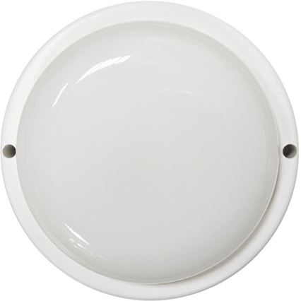 LED Plafondlamp voor buiten LED/15W/230V 4200K diameter 15,5 cm IP64 wit