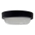 LED Plafondlamp voor buiten LED/15W/230V 4200K diameter 15,5 cm IP64 zwart