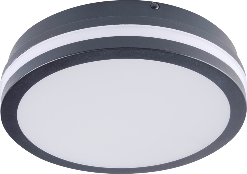 LED Plafondlamp voor buiten met bewegingssensor BENO LED/12/18W/230V 3000/3500/4000K IP65 antraciet rond